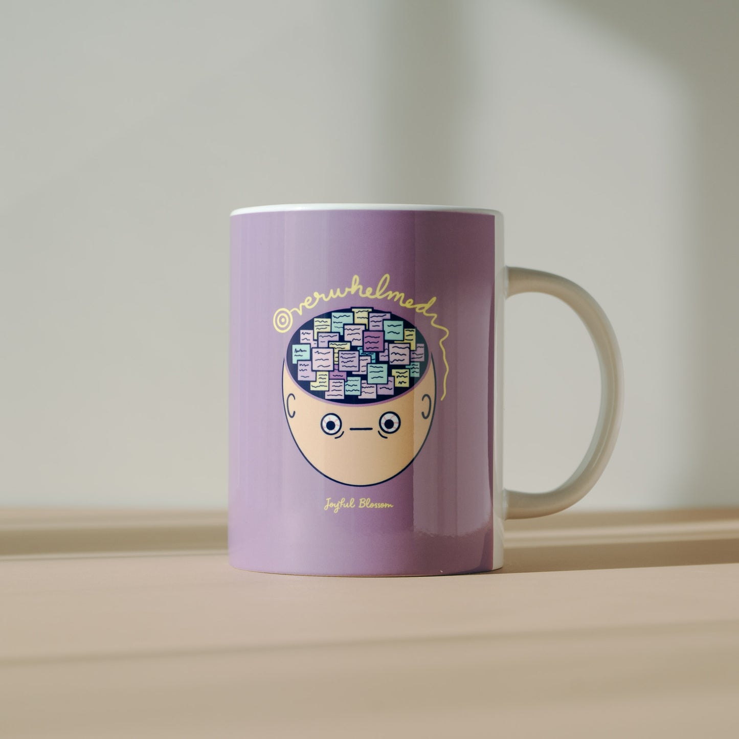 "Overwhelmed" Mug - For When Your Brain Never Stops