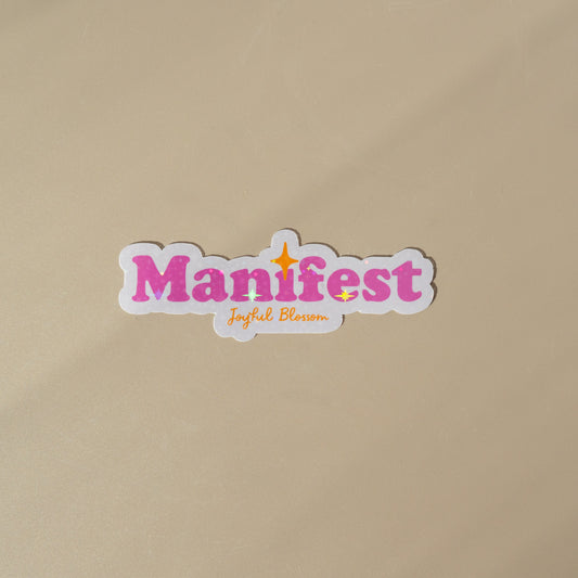 "Manifest" Sticker - Make It Happen