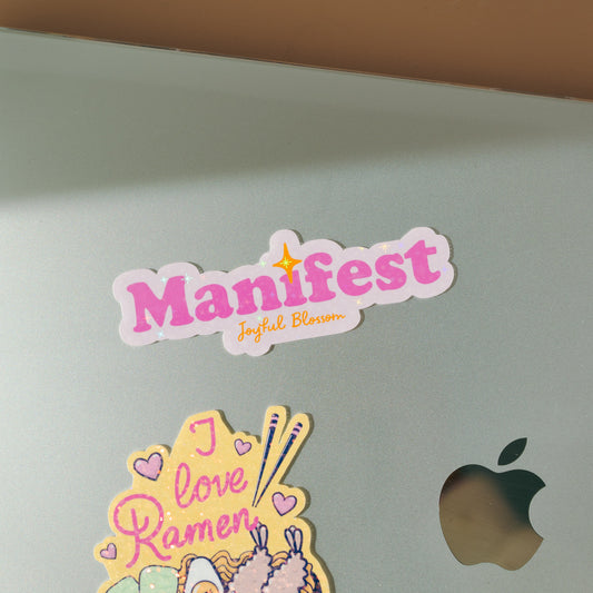 "Manifest" Sticker - Make It Happen